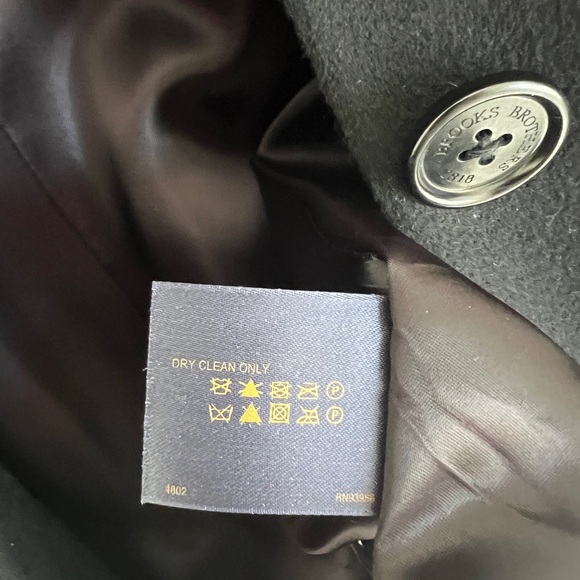 Brooks Brother’s NWT 100% Wool Coat Sz4 - Picture 7 of 8